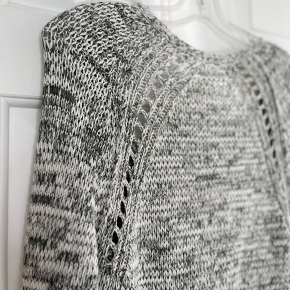 👠 Comptoir des Cotonniers Long Sleeve Knit Button Front V-neck Cardigan Small - Picture 9 of 12